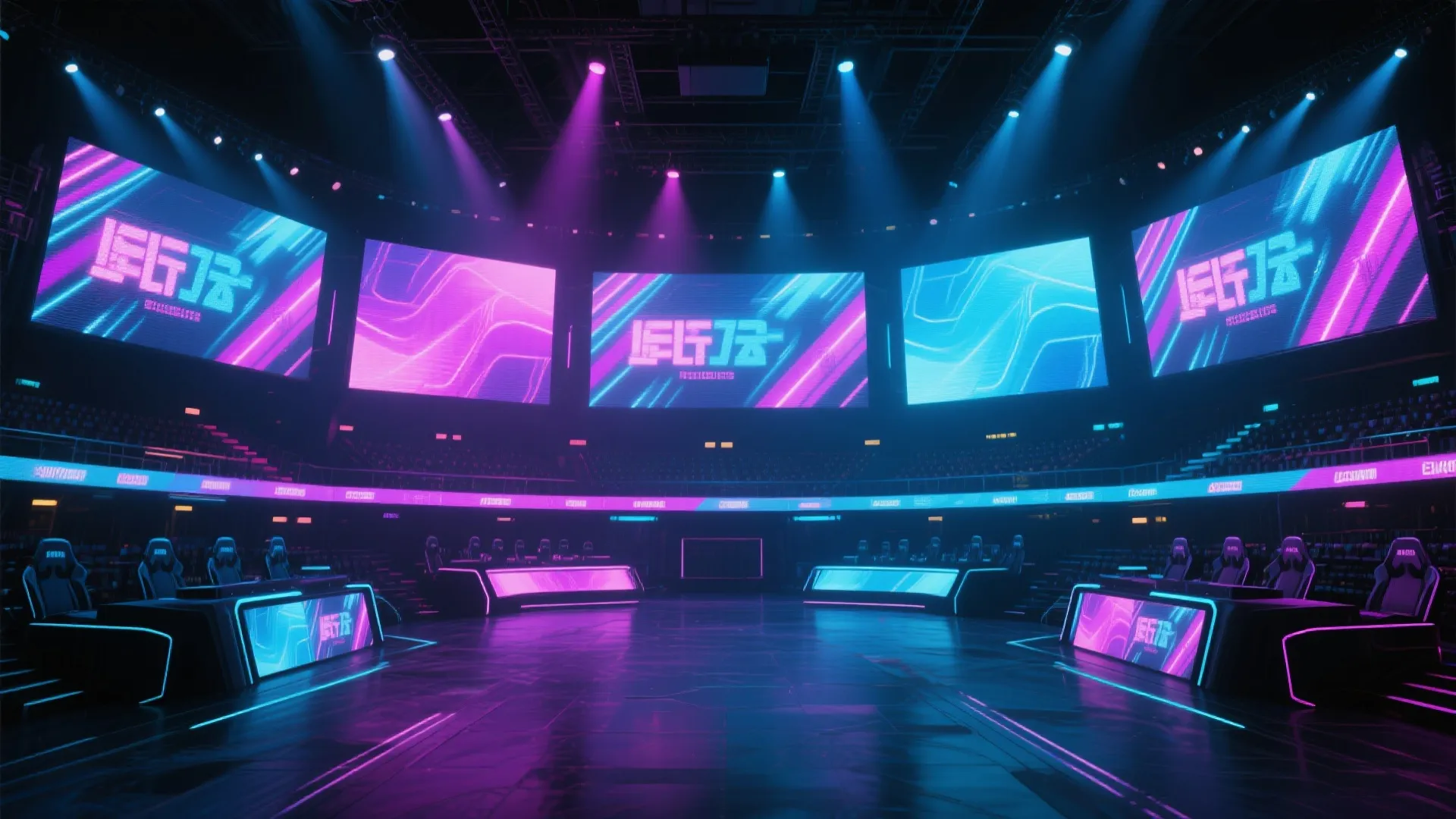 电竞赛事现场