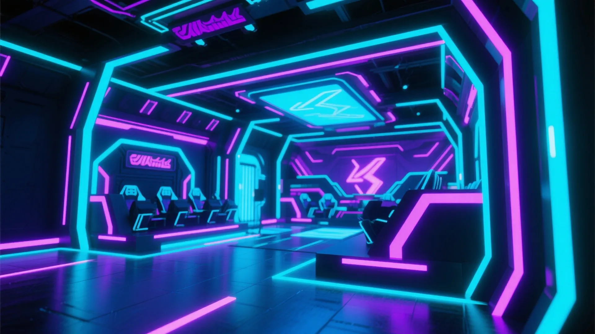 电竞竞技场背景